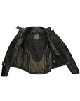 Black Arrow Moto | Wild & Free Perforated Leather Jacket - Black - Women's Leather Jackets - Peak Moto