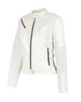 Black Arrow Moto | Wild & Free Perforated Leather Jacket - Black - Women's Leather Jackets - Peak Moto