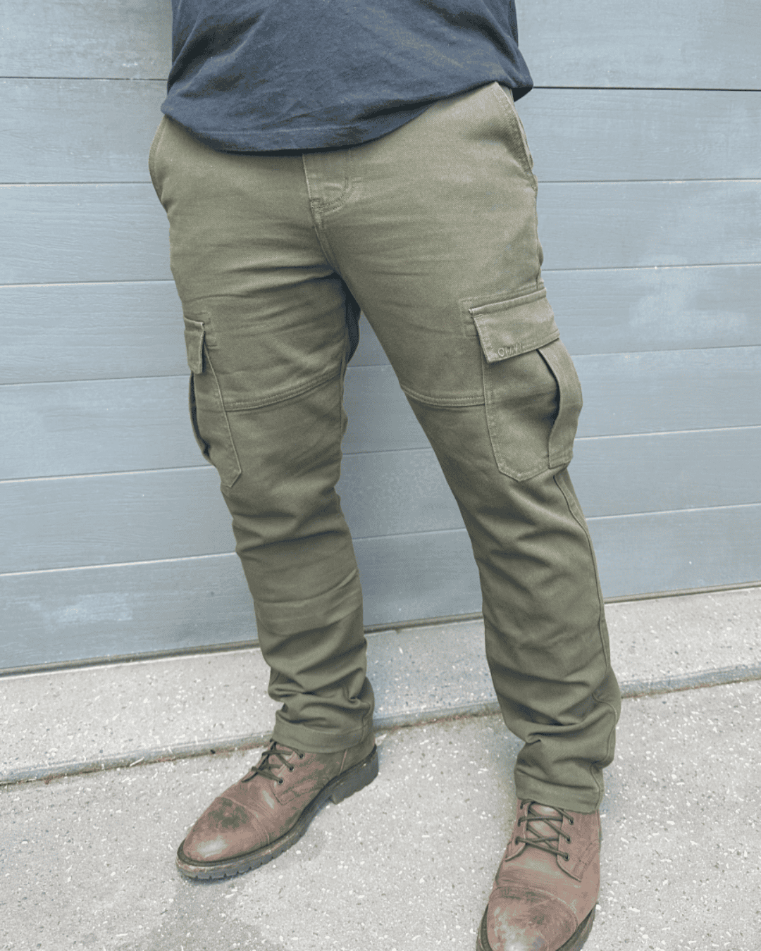 Camino | Camino Cargos Single layer Armalith Regular (Armour Pockets) - Black - Peak Moto