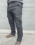 Camino | Camino Cargos Single layer Armalith Regular (Armour Pockets) - Black - Peak Moto