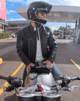 Camino TFL Cool-Tec Leather Mens Motorcycle Jacket - FINAL SALE