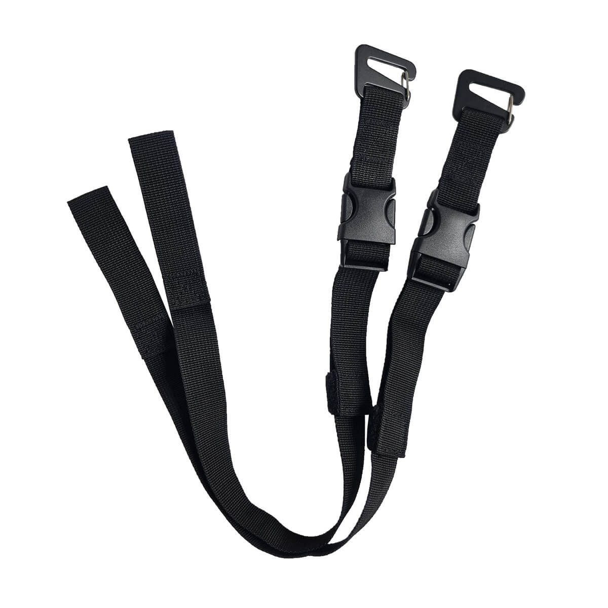 Flying Solo Gear Co | Easy - Release Buckle Tie - Down Straps - 2 - Pack - Straps - Peak Moto