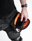 Flying Solo Gear Co | Octane Leg Bag - Black - Bags & Luggage - Peak Moto