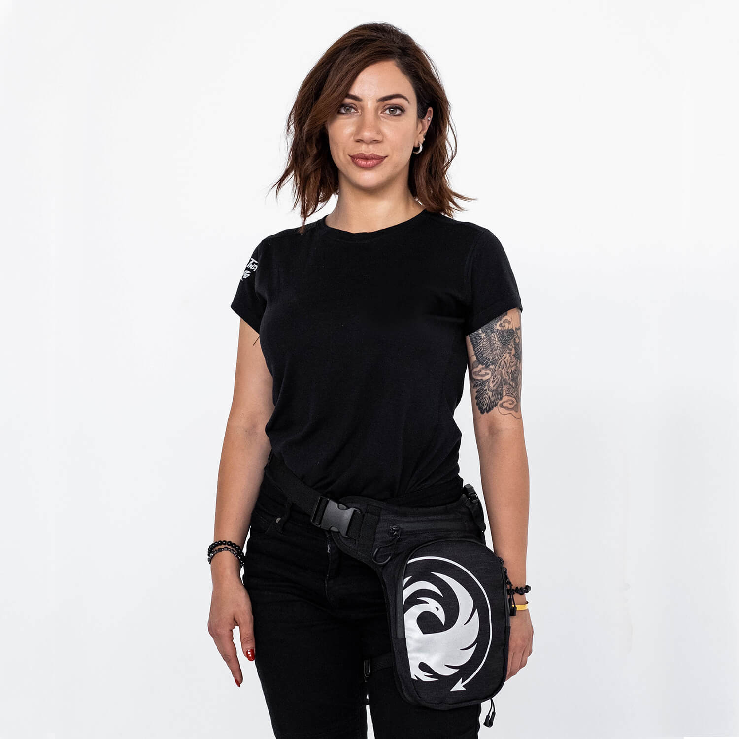 Flying Solo Gear Co | Octane Leg Bag - Black - Bags & Luggage - Peak Moto