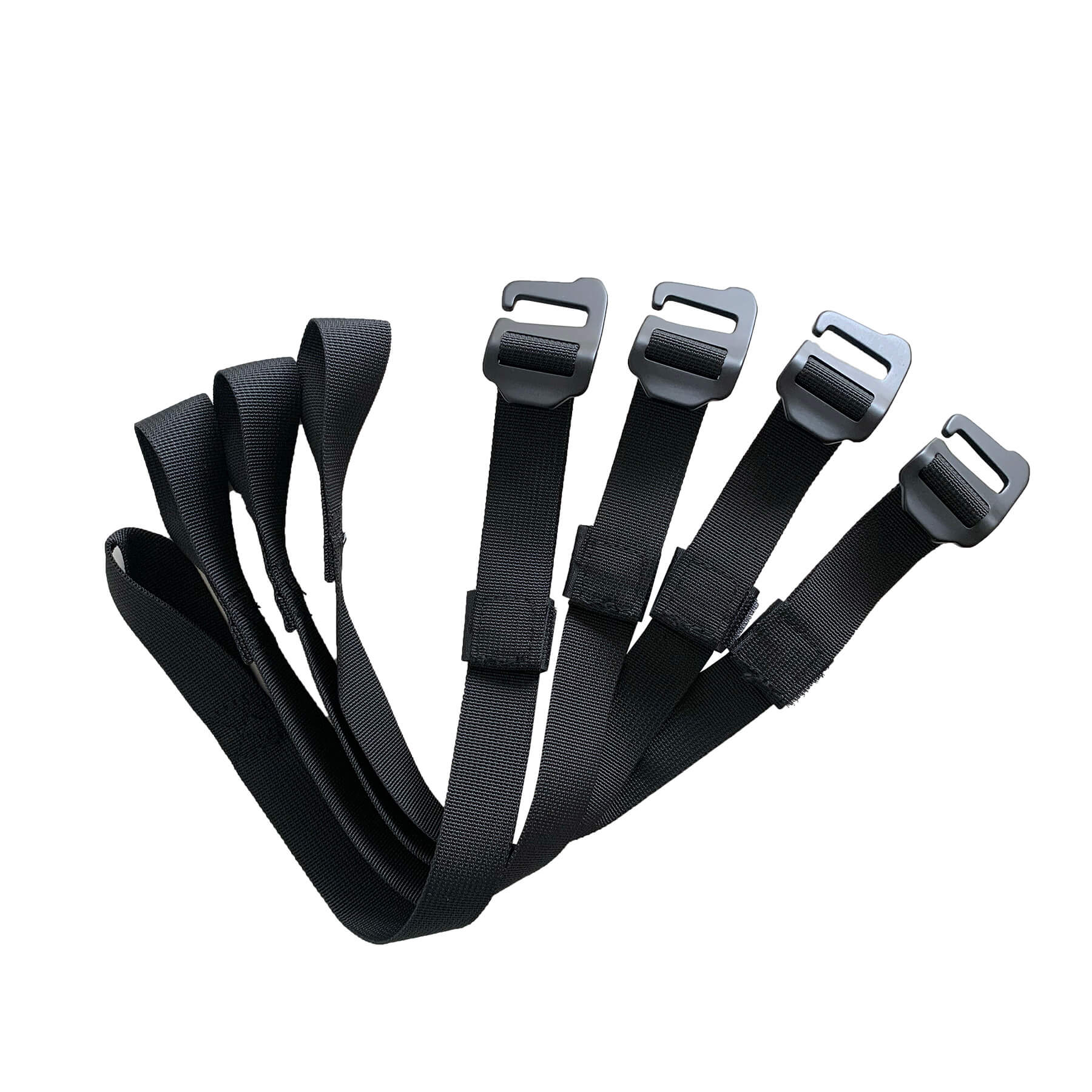 Flying Solo Gear Co | Standard G - hook Buckle Straps | 4 - Pack - Straps - Peak Moto