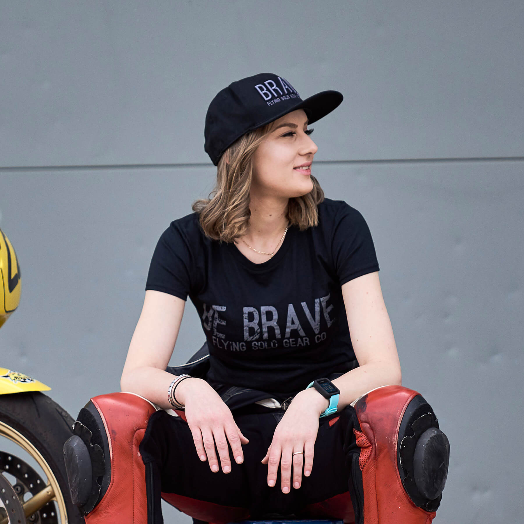 Flying Solo Gear Co | Women's BRAVE Ultra - lite Tee - AU 8 / US 4 - T - Shirt - Peak Moto