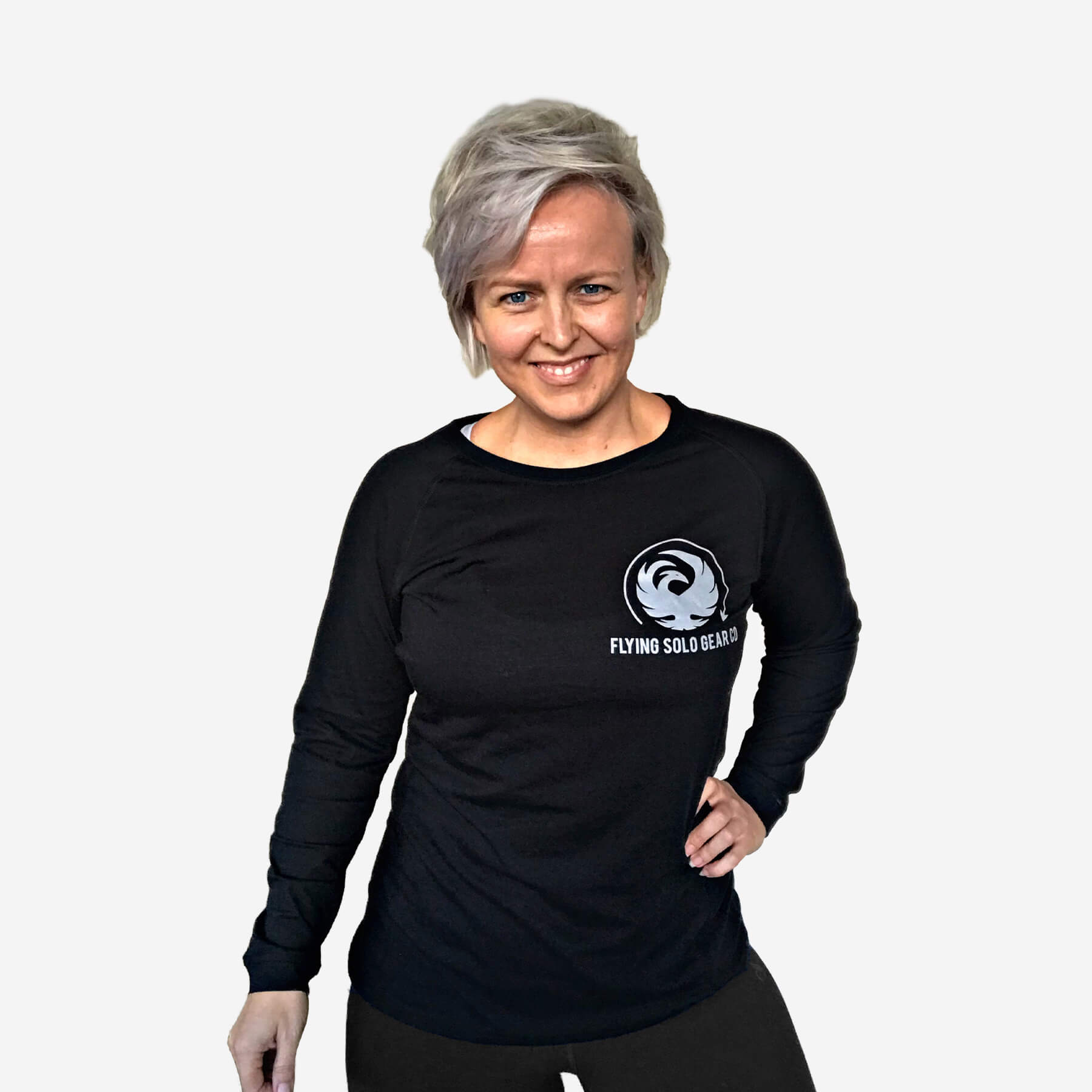 Flying Solo Gear Co | Women's Ultra - lite Longsleeve - 8 - T - Shirt - Peak Moto