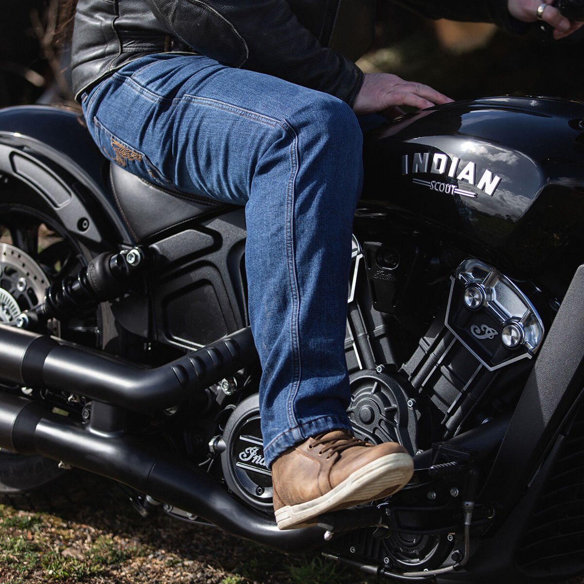 MotoBull | Kevlar Blue Jeans - S / W32 - Men's Pants - Peak Moto