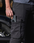 MotoBull | Ryan Cargo Pants - Black - S / W32 - Men's Pants - Peak Moto