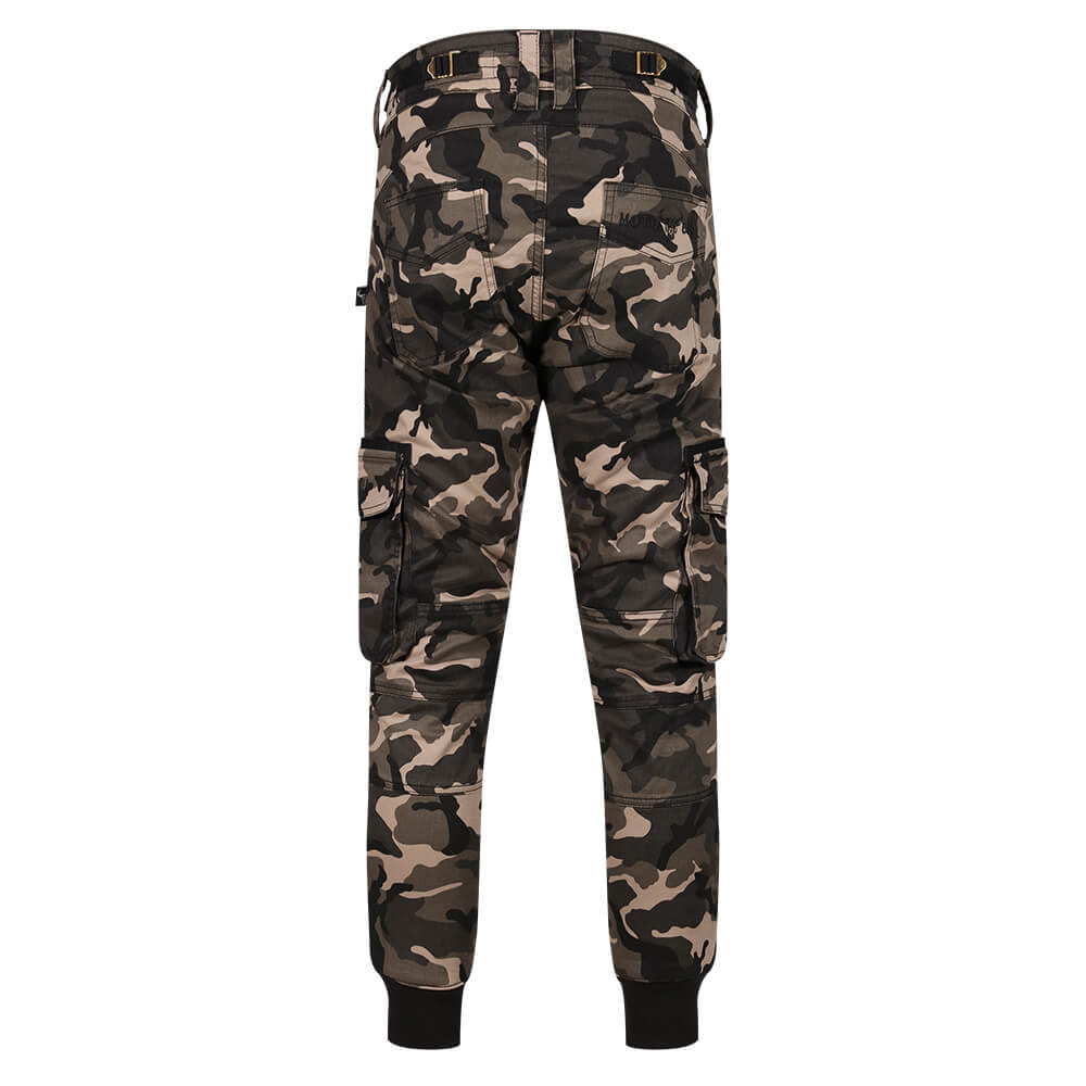 MotoBull | Ryan Cargo Pants - Camo - S / W32 - Men's Pants - Peak Moto