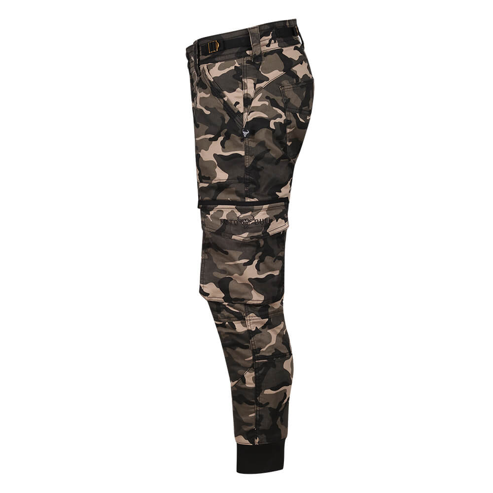 MotoBull | Ryan Cargo Pants - Camo - S / W32 - Men's Pants - Peak Moto
