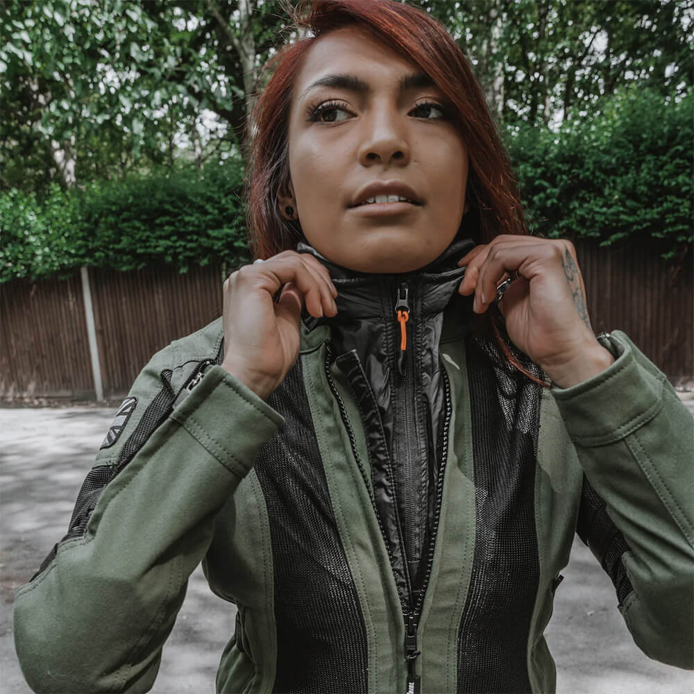 MotoGirl | Aura Wind Stop Jacket - XXS / AU 6 / US 4 - Windbreaker - Peak Moto