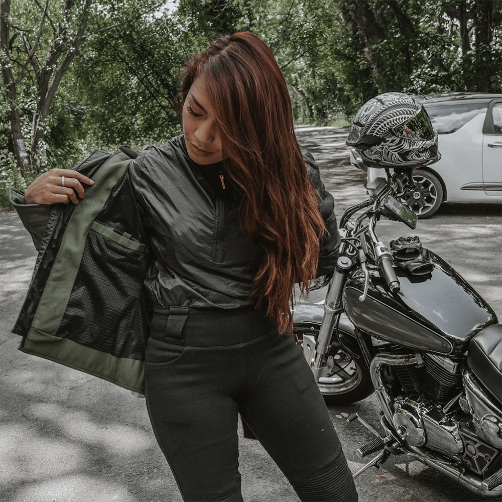 MotoGirl | Aura Wind Stop Jacket - XXS / AU 6 / US 4 - Windbreaker - Peak Moto