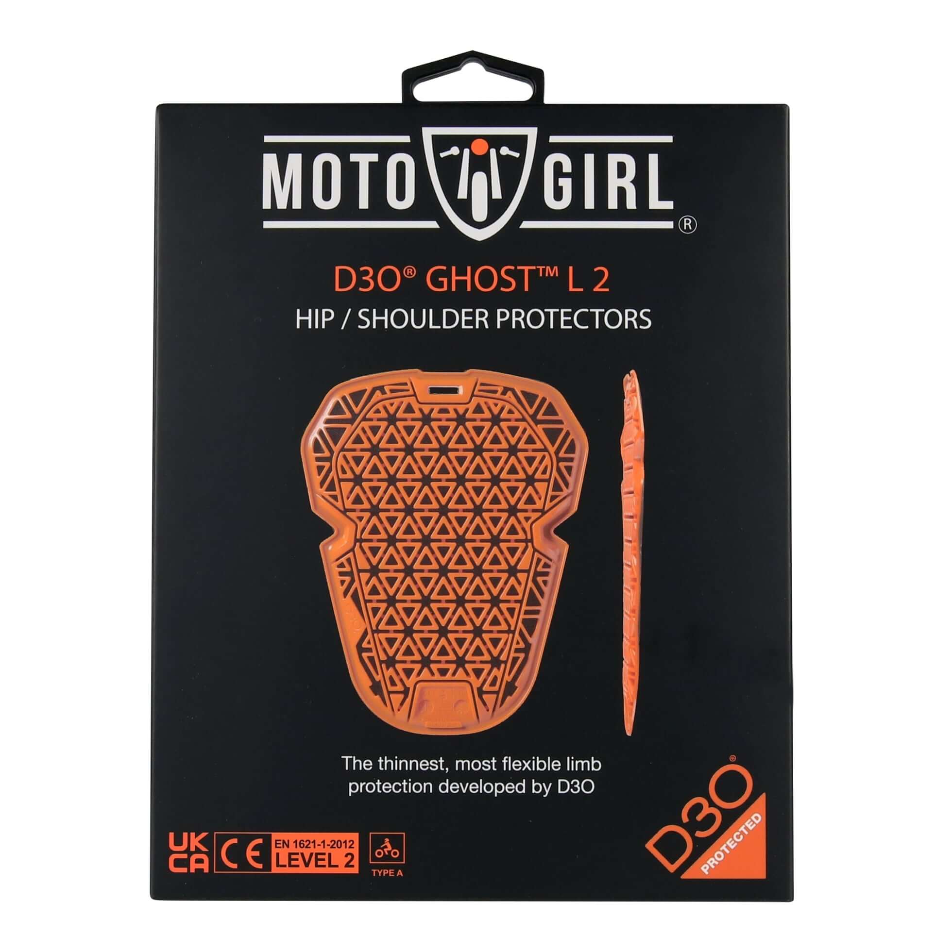 MotoGirl | CE Level 2 - D3O Ghost Hip/Shoulder Armour - Armour - Peak Moto