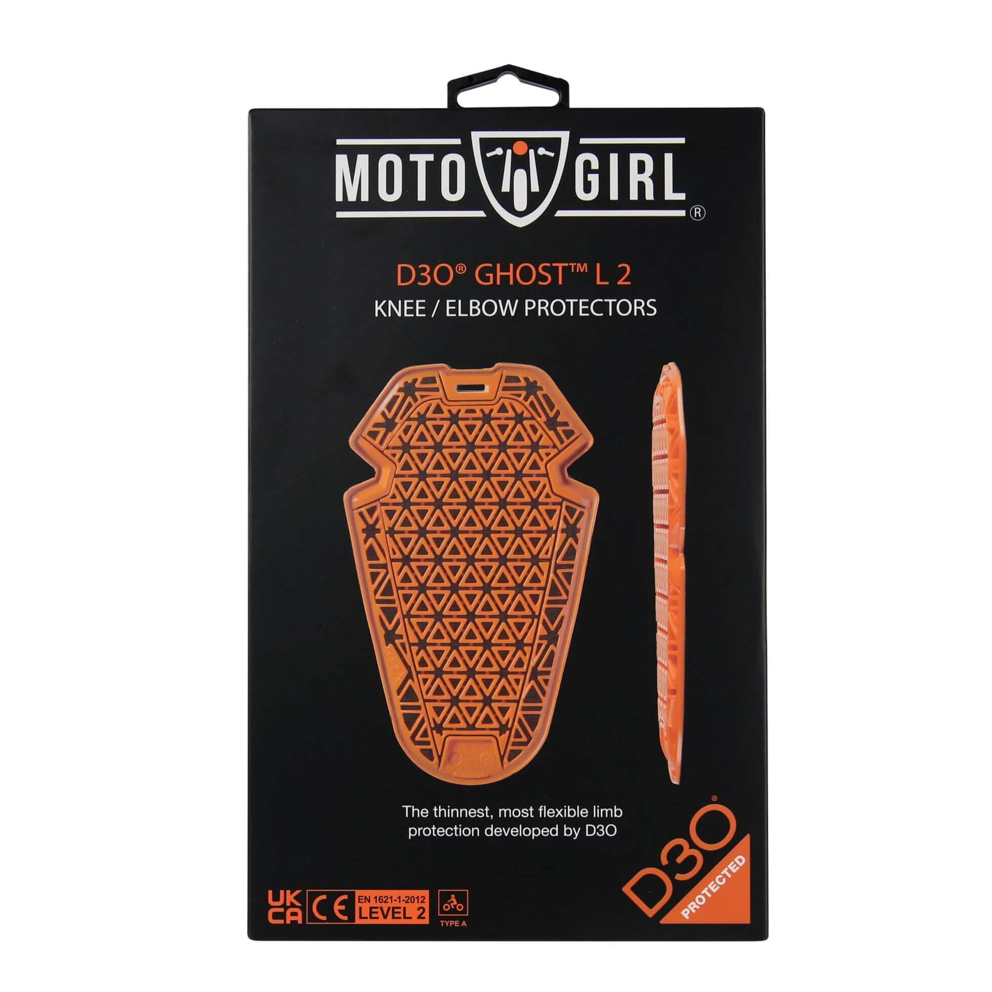 MotoGirl | CE Level 2 - D3O Ghost Knee/Elbow Armour - Armour - Peak Moto