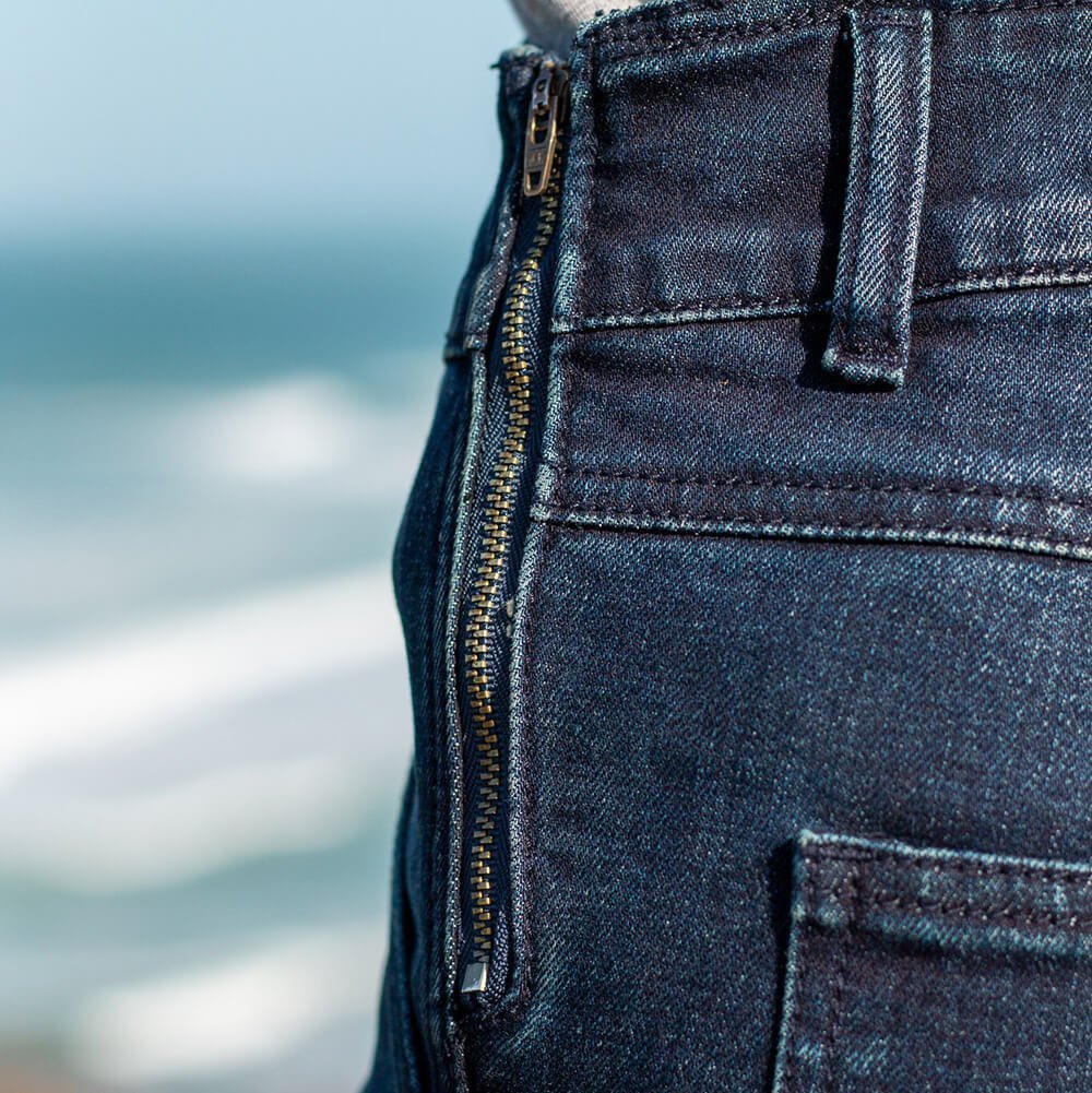 MotoGirl | Daisy Dungaree Overalls - Blue - Overalls - Peak Moto