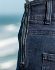 MotoGirl | Daisy Dungaree Overalls - Blue - Overalls - Peak Moto