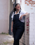 MotoGirl | Daisy Dungaree Overalls - Blue - Overalls - Peak Moto