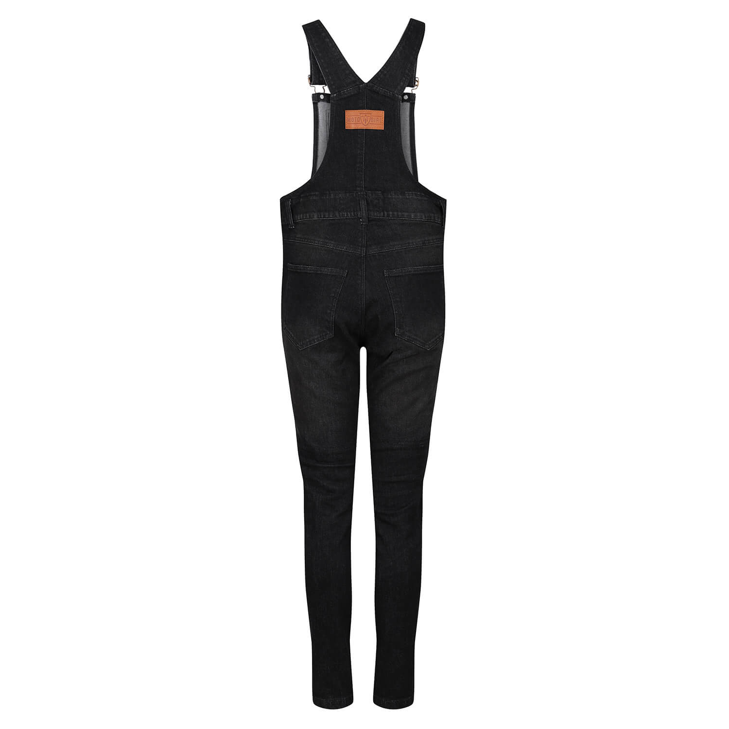 MotoGirl | Daisy Dungaree Overalls - Grey - Overalls - Peak Moto