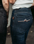 MotoGirl | Ellie Jeans - Black - Women's Pants - Peak Moto