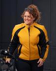 MotoGirl | Fiona Leather Jacket - Red - Women's Leather Jackets - Peak Moto