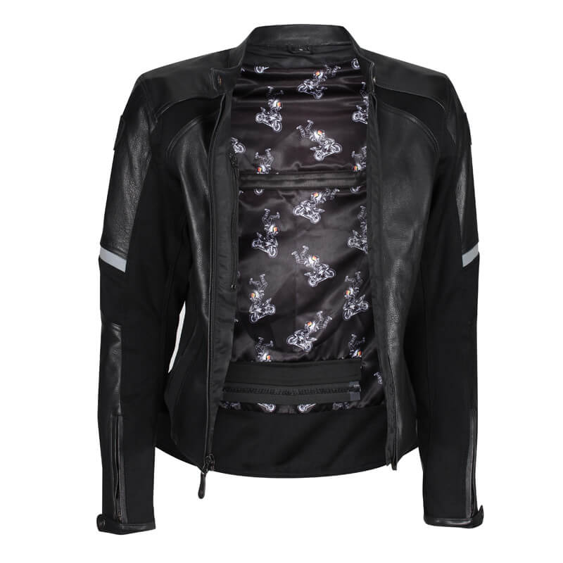 MotoGirl | Fiona Leather Jacket - Red - Women's Leather Jackets - Peak Moto