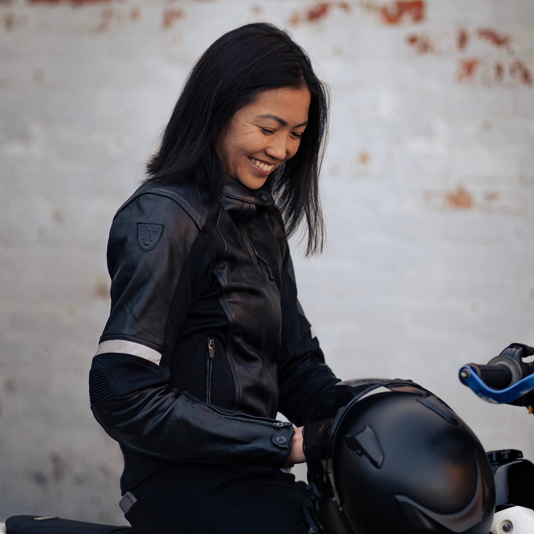 MotoGirl | Fiona Leather Jacket - Red - Women's Leather Jackets - Peak Moto