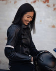 MotoGirl | Fiona Leather Jacket - Red - Women's Leather Jackets - Peak Moto