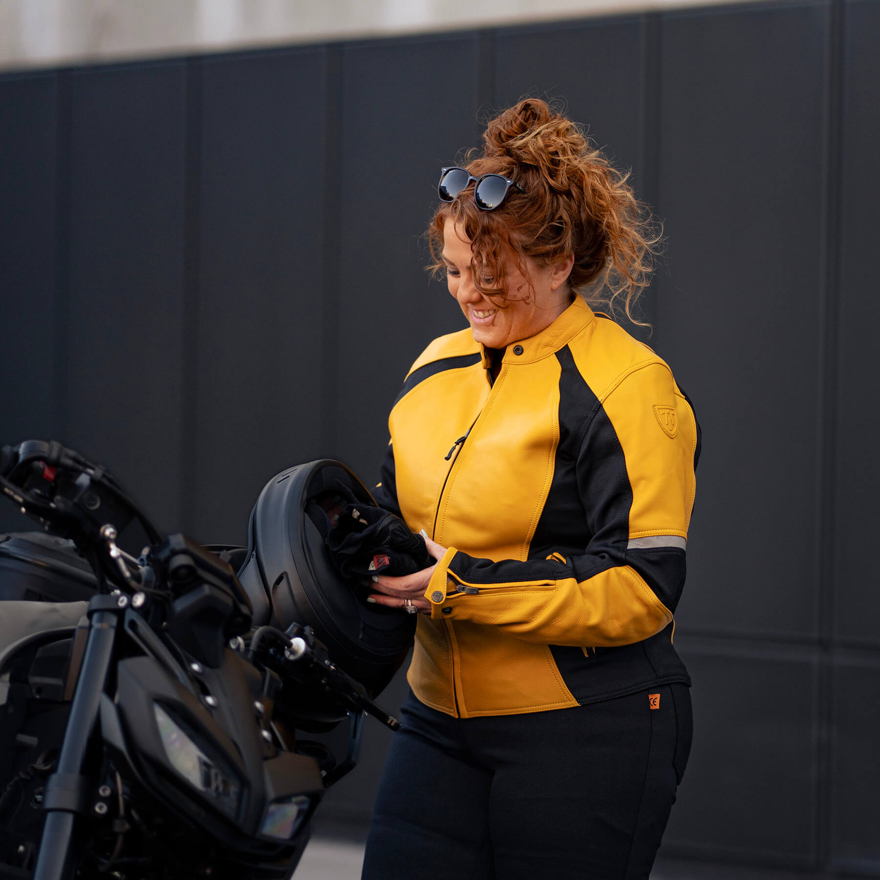 MotoGirl | Fiona Leather Jacket - Red - Women's Leather Jackets - Peak Moto