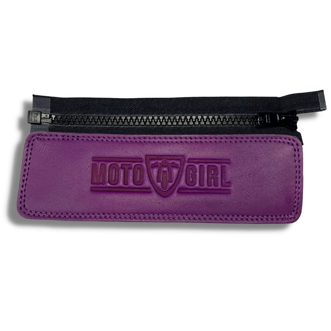 MotoGirl | Jacket Belt Connectors - Purple - Armour - Peak Moto