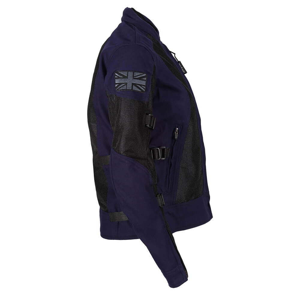 MotoGirl | Jodie Mesh Summer Jacket - Khaki Green - Women's Textile Jackets - Peak Moto