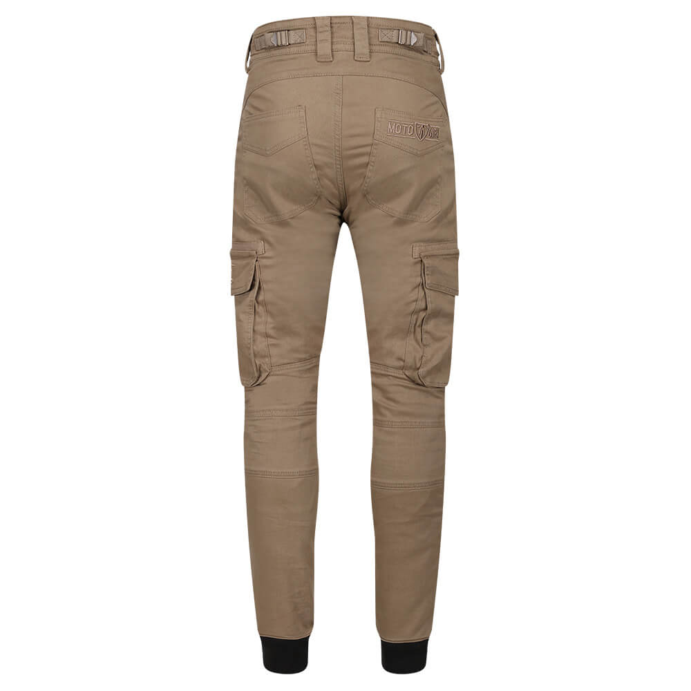 MotoGirl | Lara Cargo Pants - Beige - XS / AU 6 / US 4 - Women's Pants - Peak Moto