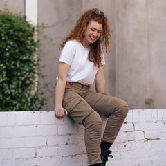 Lara Cargo Pants - Beige