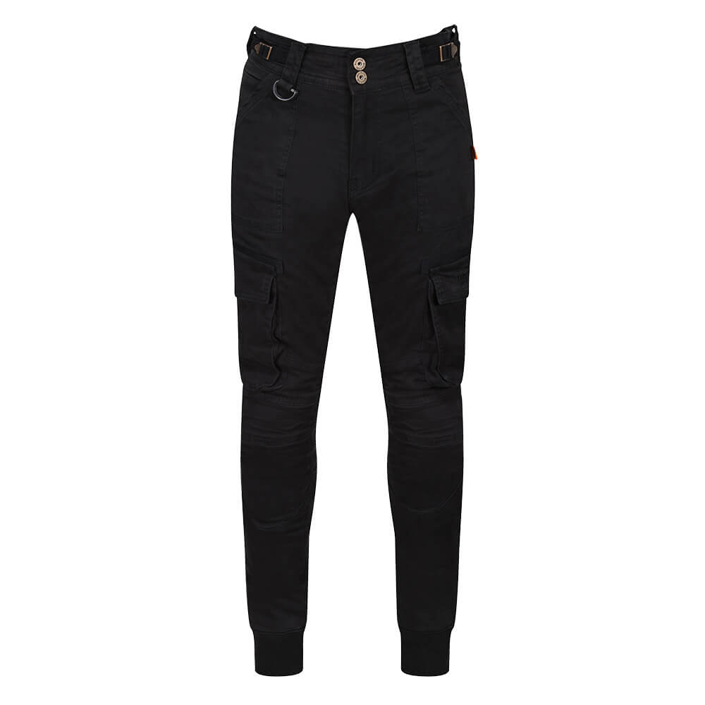 MotoGirl | Lara Cargo Pants - Black - XS / AU 6 / US 4 - Women's Pants - Peak Moto