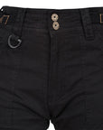 MotoGirl | Lara Cargo Pants - Black - XXS / AU 4 / US 2 - Women's Pants - Peak Moto