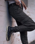 MotoGirl | Lara Cargo Pants - Olive - XXS / AU 4 / US 2 - Women's Pants - Peak Moto