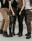 MotoGirl | Lara Cargo Pants - Olive - XXS / AU 4 / US 2 - Women's Pants - Peak Moto