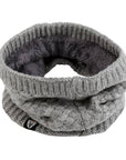 MotoGirl | Neck Warmer - Plush Grey - Neckwear - Peak Moto