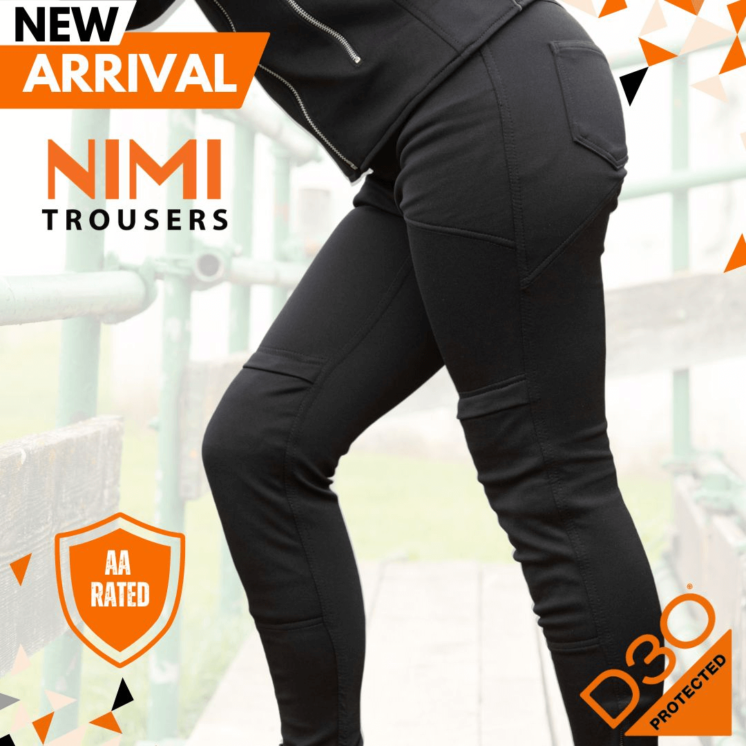MotoGirl | Nimi Trousers - AU 6 / US 4 - Women's Pants - Peak Moto
