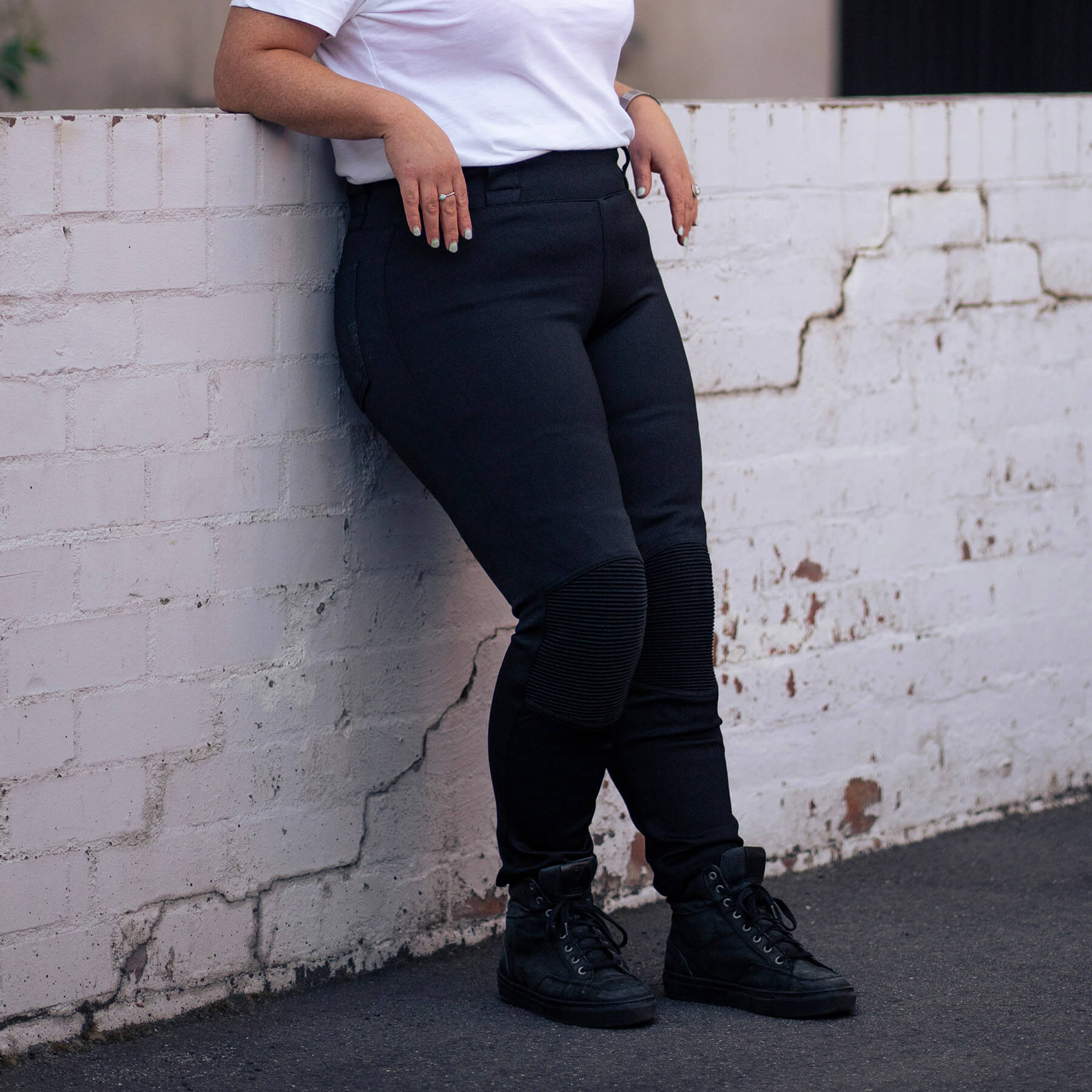 MotoGirl | Sherrie Leggings - AU 6 / US 4 - Women's Pants - Peak Moto