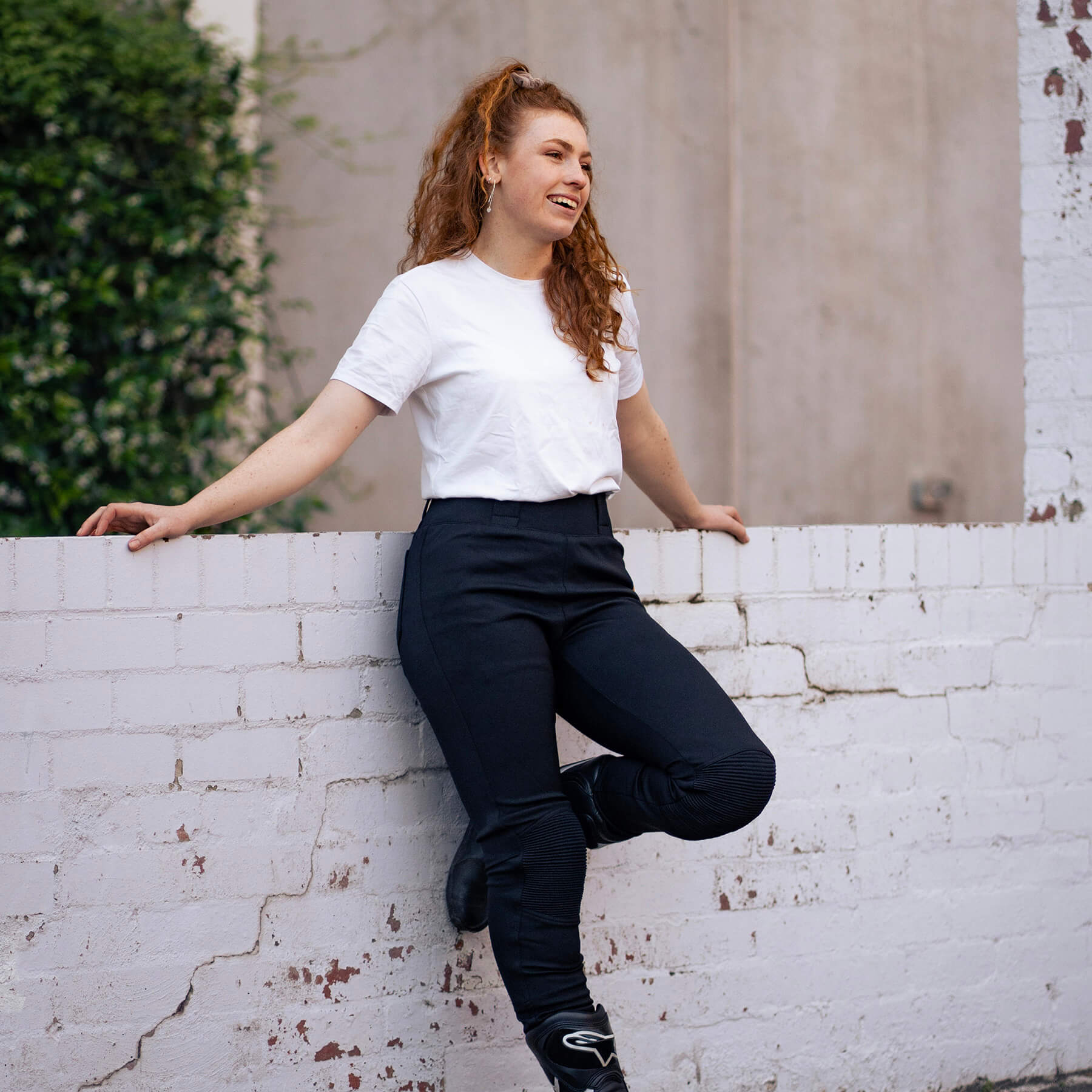 MotoGirl Sherrie Leggings Peak Moto