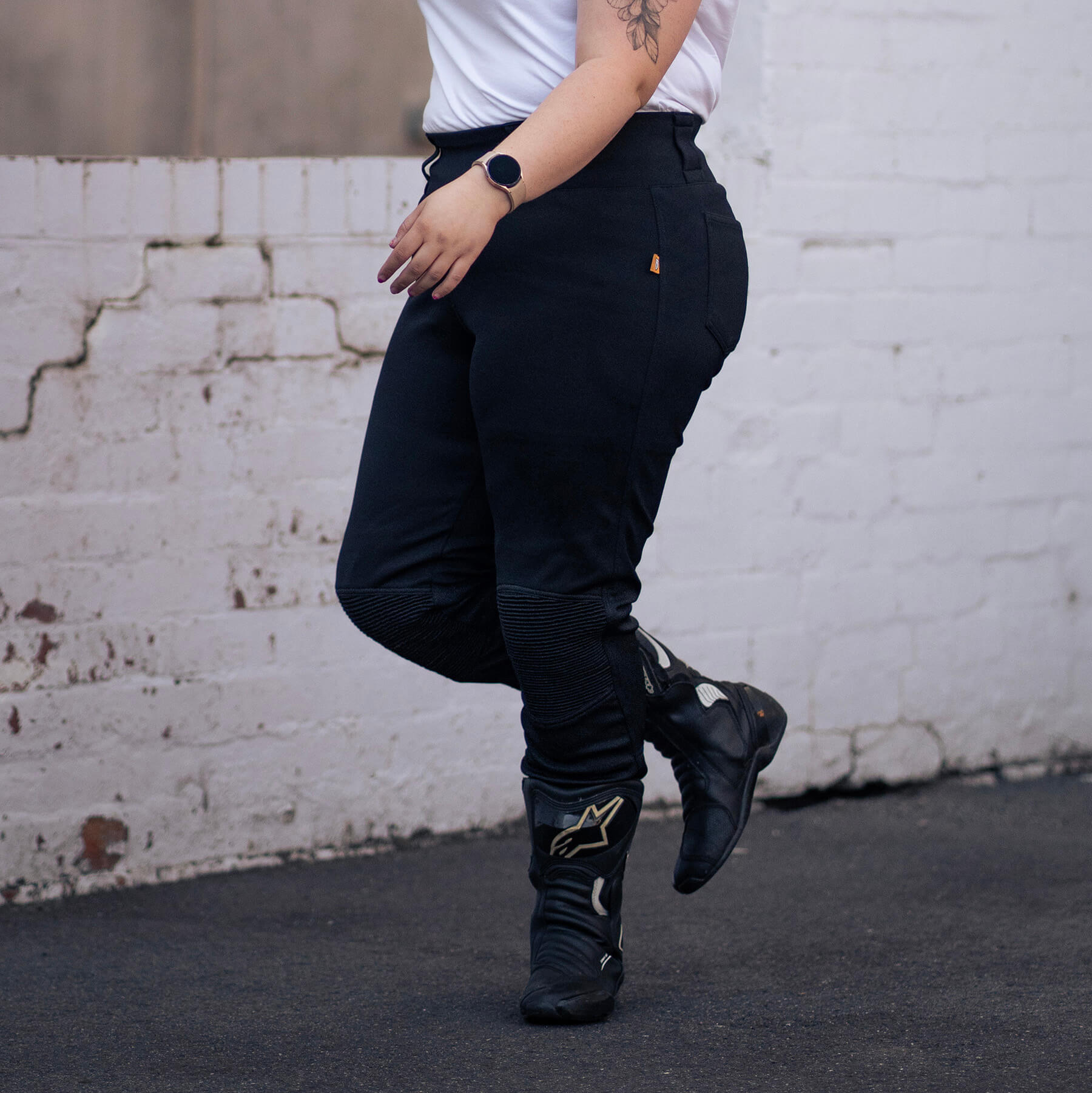 MotoGirl | Sherrie Leggings - AU 6 / US 4 - Women's Pants - Peak Moto