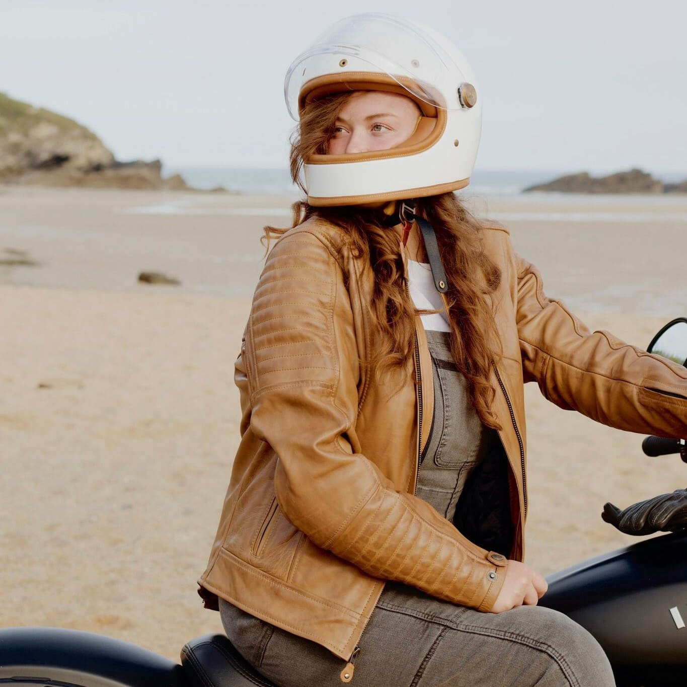 MotoGirl | Valerie Leather Jacket - Purple - Women's Leather Jackets - Peak Moto