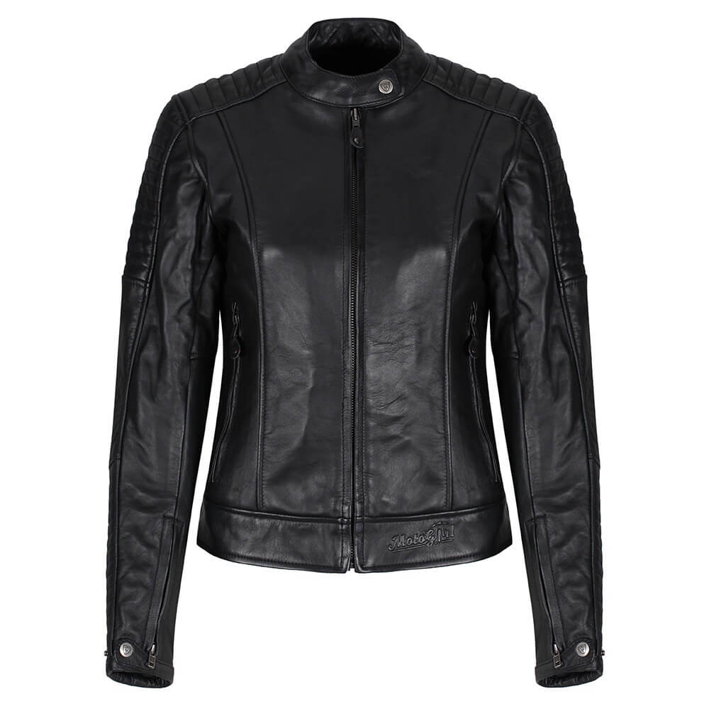 MotoGirl | Valerie Leather Jacket - Black - Women's Leather Jackets - Peak Moto