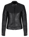 MotoGirl | Valerie Leather Jacket - Black - Women's Leather Jackets - Peak Moto