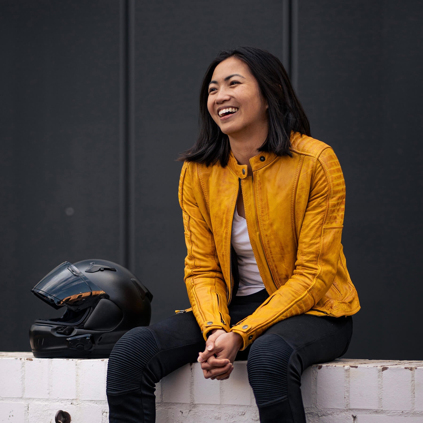 MotoGirl | Valerie Leather Jacket - Purple - Women's Leather Jackets - Peak Moto