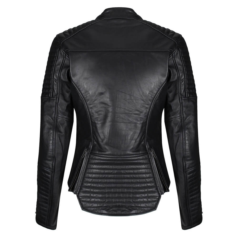 MotoGirl | Valerie Leather Jacket - Black - Women's Leather Jackets - Peak Moto