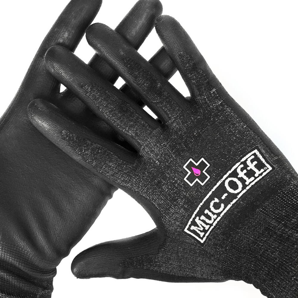 Muc - Off | Motorcycle Mechanics Gloves - Small - Gear & Bike Cleaning - Peak Moto