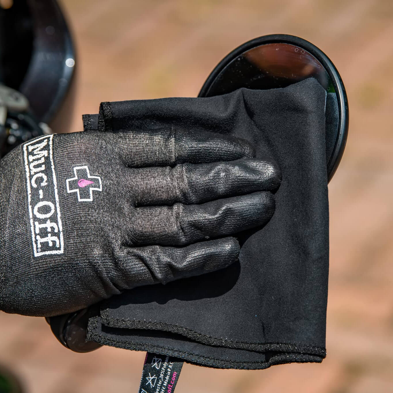 Muc - Off | Motorcycle Premium Microfibre Detailing Cloth - Gear & Bike Cleaning - Peak Moto