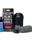 Muc - Off Visor, Lens, & Goggle Cleaning Kit - Helmet Cleaning & Care - Peak Moto